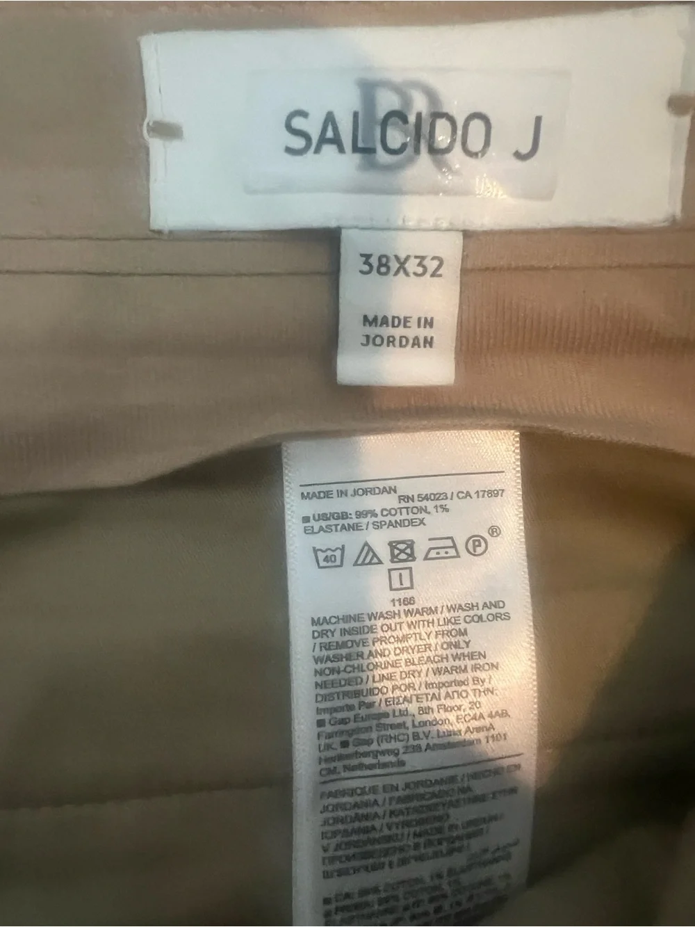 Banana Republic Men’s Light Beige Dress Pants - Slim Straight